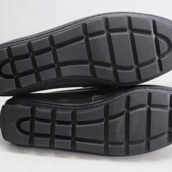 COACH BLACK LEATHER MEN'S LOAFER SIZE 7 - Picture 4 of 6